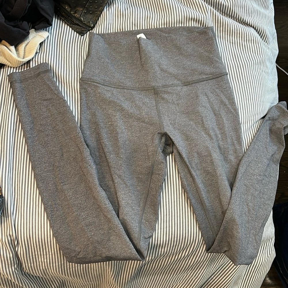 Lululemon high waist gray leggings size 6